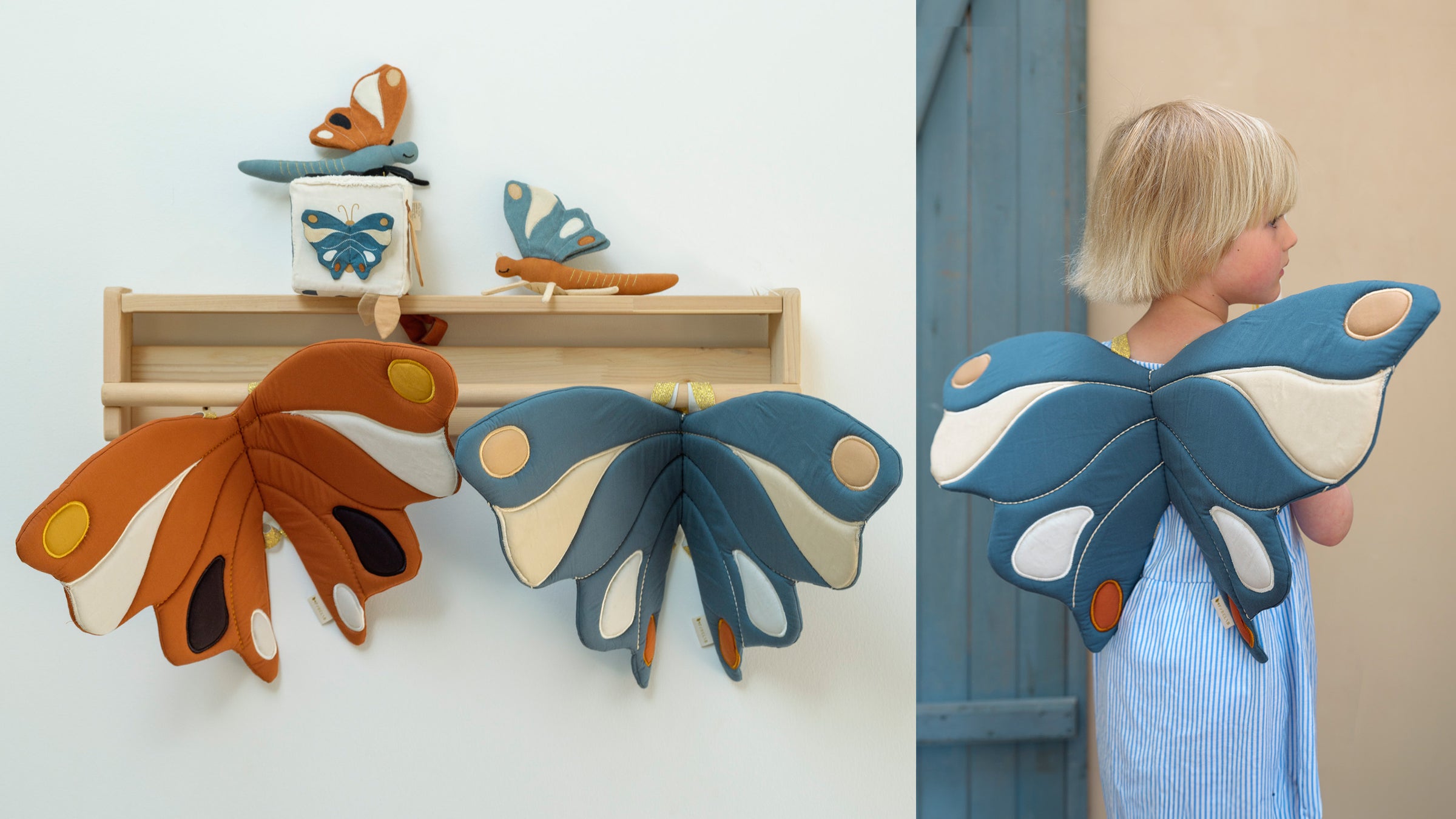 Put on Fabelab's Wings - Butterfly and pretend to be the most beautiful butterfly