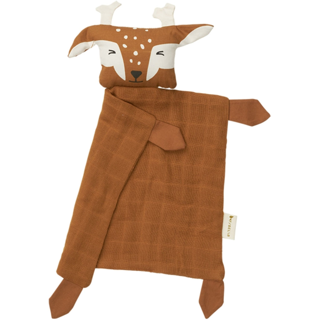 Fabelab Animal Cuddle - Fawn - Cinnamon Cuddles & Comforters & Teethers Cinnamon