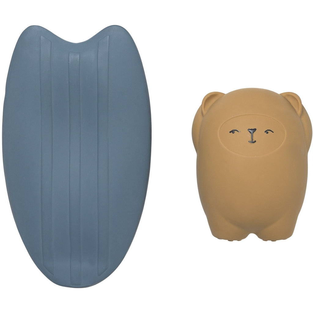 Fabelab Bath Toys - Bob the Bear & Surfboard BathToys Multi Colours
