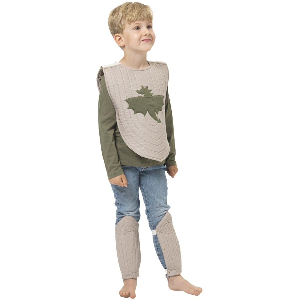 Fabelab Dress-up Knight Armour set - Beige Dress-Up & Roleplay OLIVE