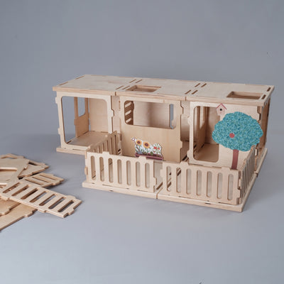 Fabelab Fabelab Build - Basic Kit Wooden Toys Multi Colours