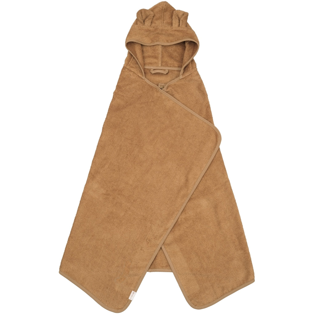 Fabelab Hooded Junior Towel - Bear - Ochre Bathrobes & Towels Ochre