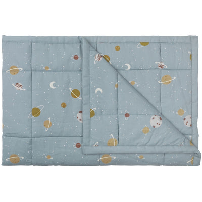 Fabelab Quilted Baby Blanket - Planetary Blankets Multi Print