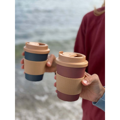 Fabelab To-Go Coffee Cup - Clay/ Caramel - PLA Lunchboxes & Containers Clay